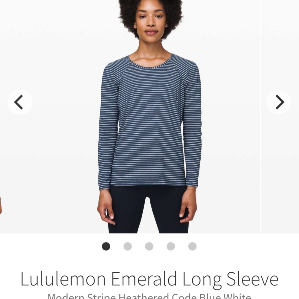 Lululemon Emerald Long Sleeve